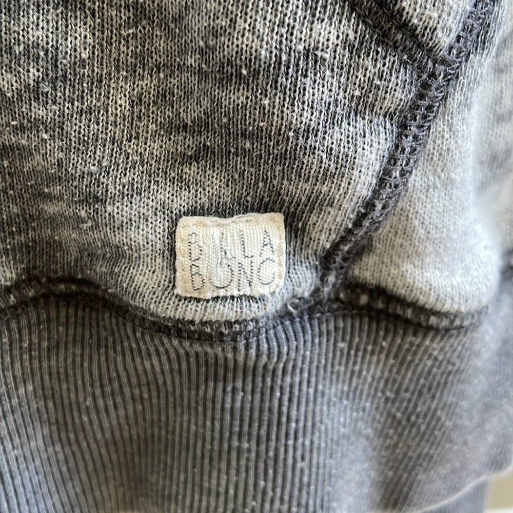 Billabong grey sweater size medium - Picture 4 of 7